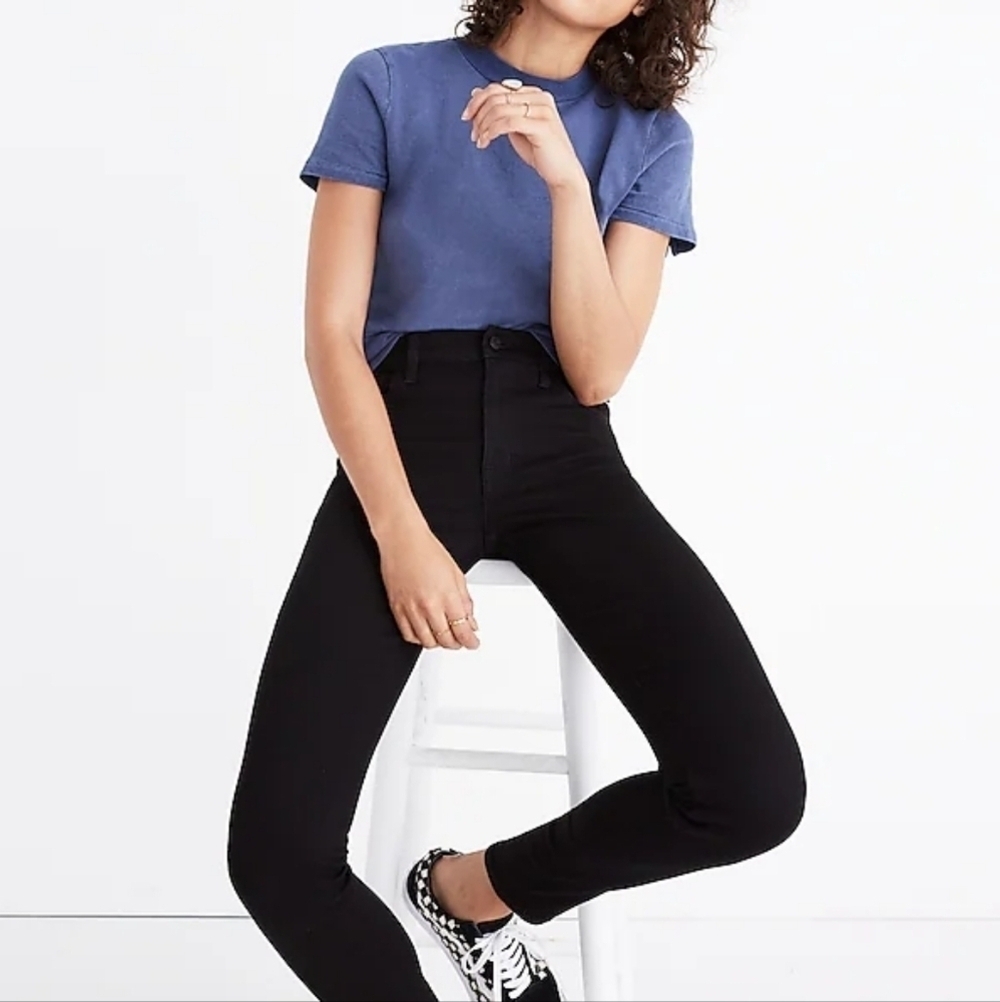 Madewell Bennett Black Wash Roadtripper Jeans 26